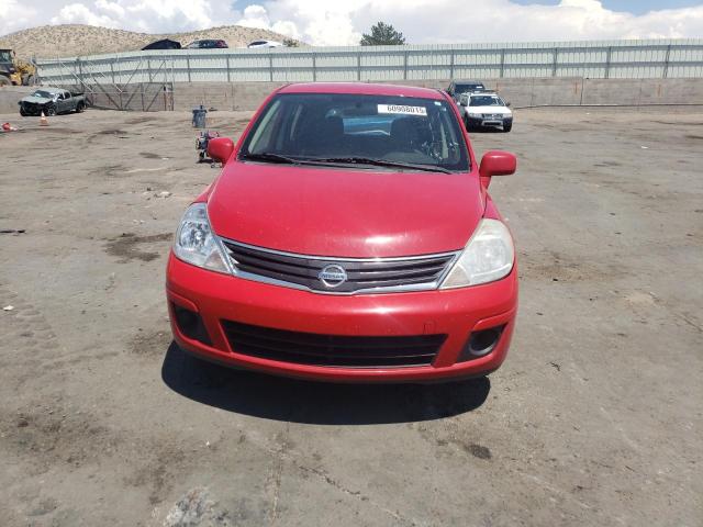 3N1BC1CP3CK813833 - 2012 NISSAN VERSA S RED photo 5