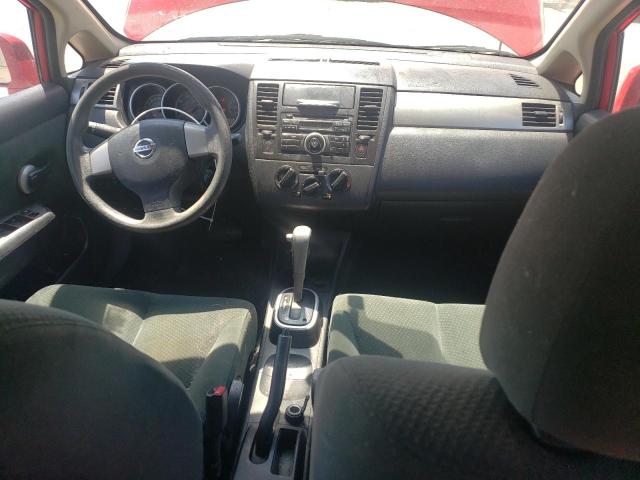 3N1BC1CP3CK813833 - 2012 NISSAN VERSA S RED photo 8