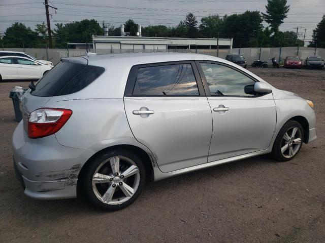 2T1LE40E69C002517 - 2009 TOYOTA COROLLA MA S SILVER photo 3