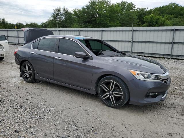 1HGCR2F13HA006610 - 2017 HONDA ACCORD SPORT SPECIAL EDITION GRAY photo 4