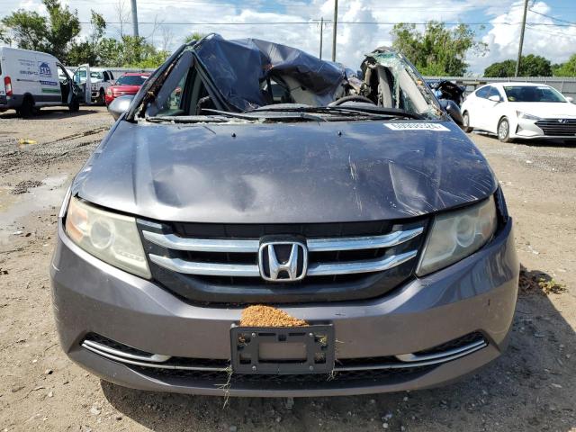 5FNRL5H40FB022254 - 2015 HONDA ODYSSEY EX GRAY photo 5