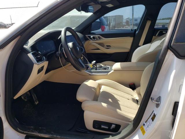 WBA63AV05NFM92820 - 2022 BMW 430I GRAN COUPE WHITE photo 7