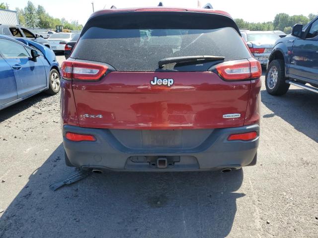 1C4PJMCS1EW179816 - 2014 JEEP CHEROKEE LATITUDE BURGUNDY photo 6