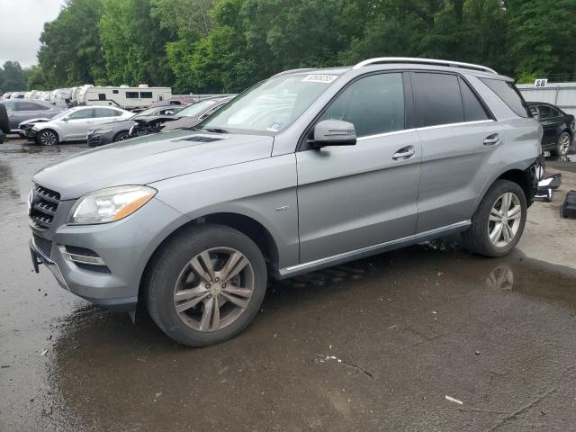 4JGDA5HB9CA003457 - 2012 MERCEDES-BENZ ML 350 4MATIC SILVER photo 1