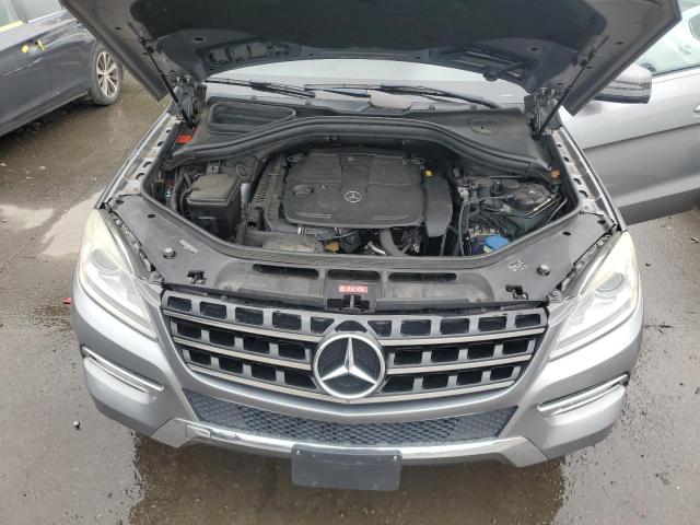 4JGDA5HB9CA003457 - 2012 MERCEDES-BENZ ML 350 4MATIC SILVER photo 12