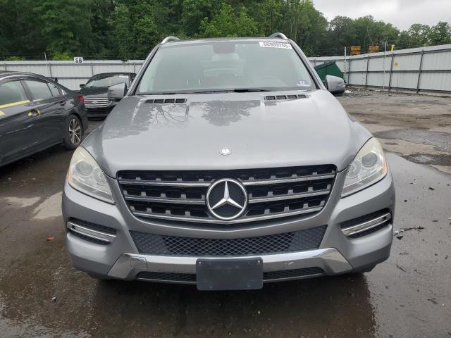 4JGDA5HB9CA003457 - 2012 MERCEDES-BENZ ML 350 4MATIC SILVER photo 5