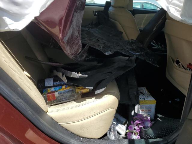 4T1BK1EBXDU045153 - 2013 TOYOTA AVALON BASE MAROON photo 10