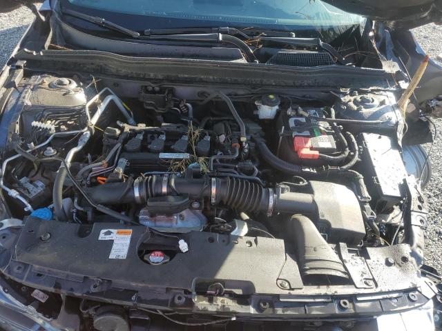 1HGCV1F50JA148203 - 2018 HONDA ACCORD EXL GRAY photo 11