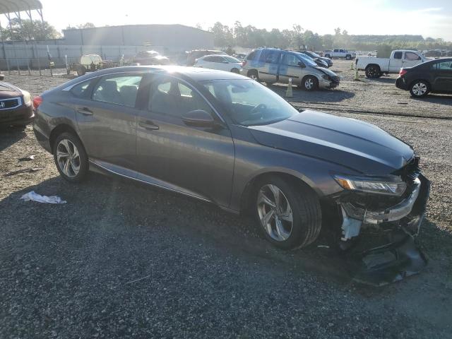 1HGCV1F50JA148203 - 2018 HONDA ACCORD EXL GRAY photo 4