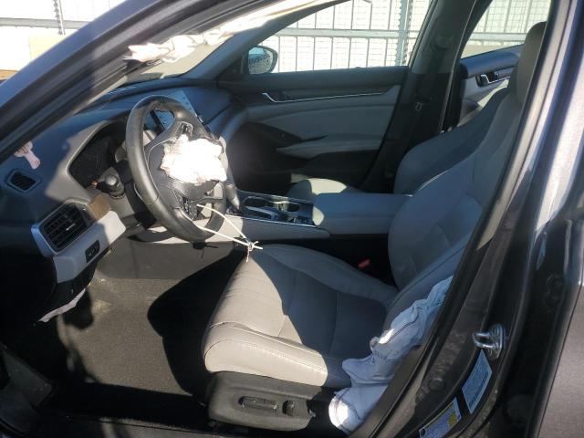 1HGCV1F50JA148203 - 2018 HONDA ACCORD EXL GRAY photo 7