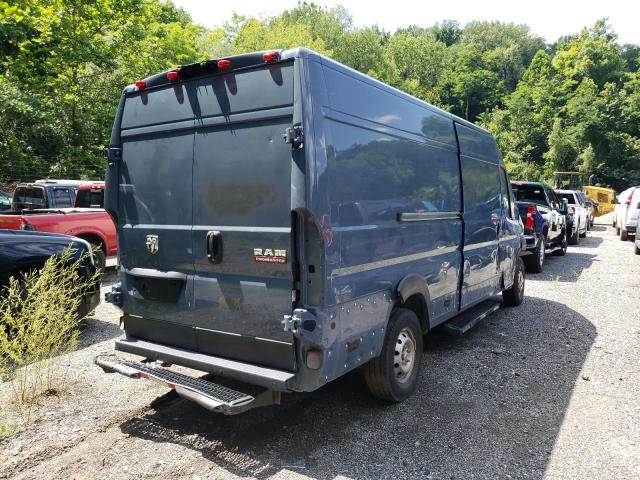 3C6URVJG0KE556228 - 2019 RAM PROMASTER 3500 HIGH ლურჯი ფოტო 3