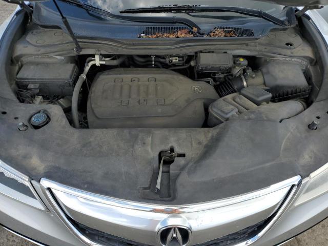 5FRYD4H44EB033810 - 2014 ACURA MDX TECHNOLOGY SILVER photo 12