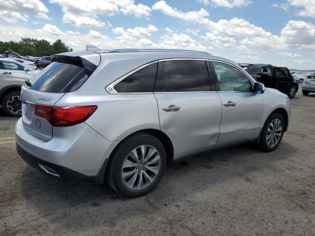 5FRYD4H44EB033810 - 2014 ACURA MDX TECHNOLOGY SILVER photo 3