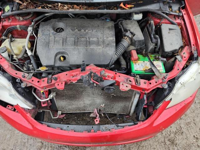 5YFBU4EE6DP085611 - 2013 TOYOTA COROLLA BASE Червоний фото 11