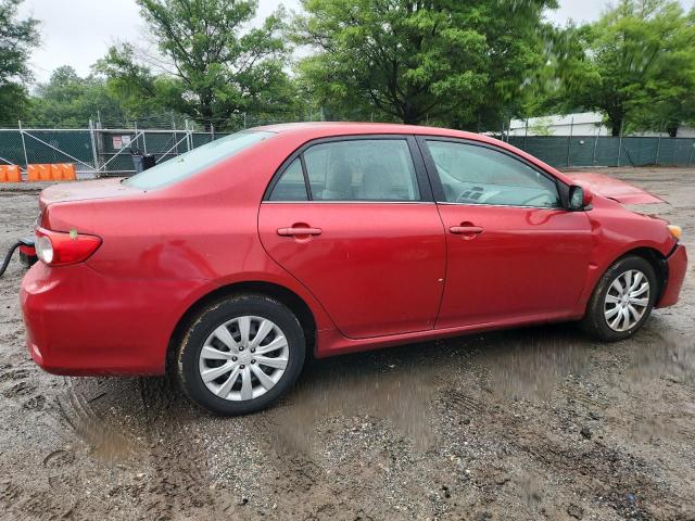 5YFBU4EE6DP085611 - 2013 TOYOTA COROLLA BASE Червоний фото 3