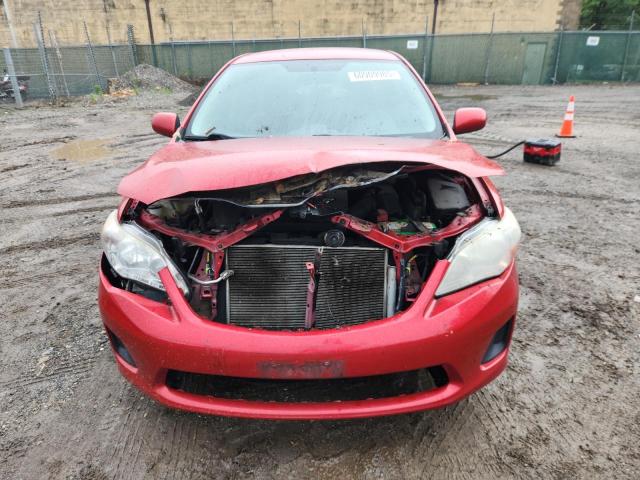 5YFBU4EE6DP085611 - 2013 TOYOTA COROLLA BASE Червоний фото 5