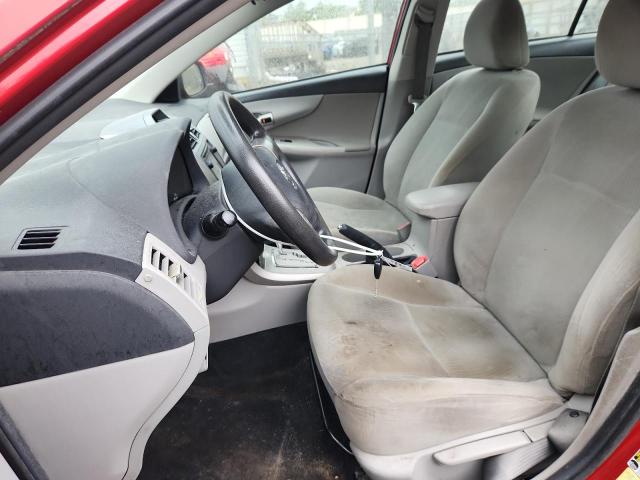 5YFBU4EE6DP085611 - 2013 TOYOTA COROLLA BASE Червоний фото 7