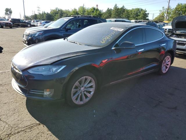 5YJSA1CP5DFP06697 - 2013 TESLA MODEL S BLUE photo 1