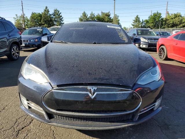 5YJSA1CP5DFP06697 - 2013 TESLA MODEL S BLUE photo 5