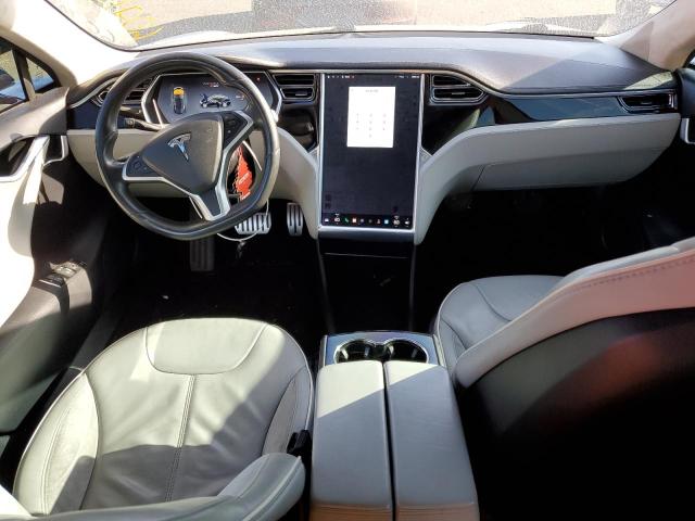 5YJSA1CP5DFP06697 - 2013 TESLA MODEL S BLUE photo 8