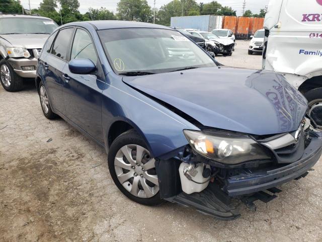 JF1GH6A60BG831172 - 2011 SUBARU IMPREZA 2.5I BLUE photo 4