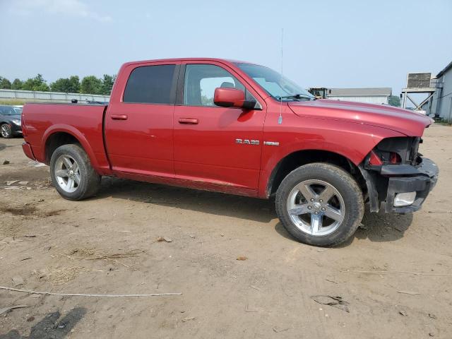 1D3HV13T09S808258 - 2009 DODGE RAM 1500 RED photo 4