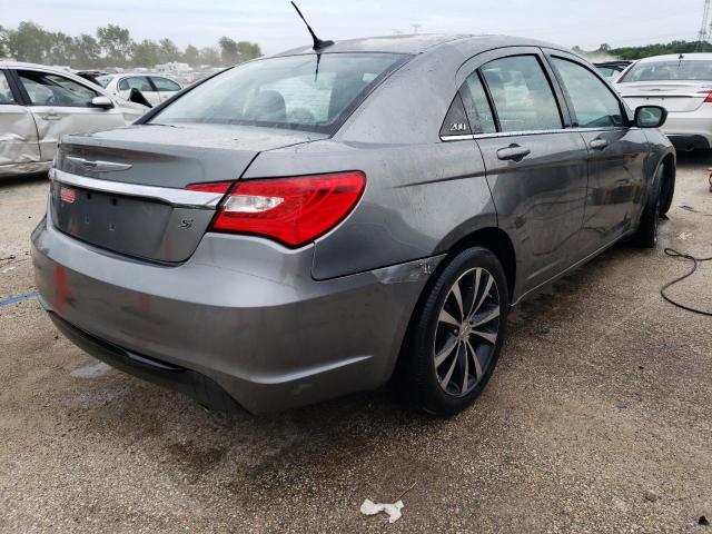 1C3CCBCGXDN520549 - 2013 CHRYSLER 200 LIMITED GRAY photo 3