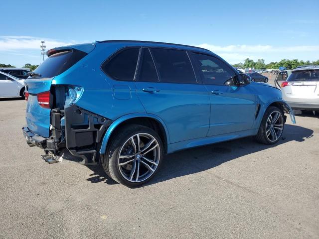 5YMKT6C34H0U39102 - 2017 BMW X5 M BLUE photo 3