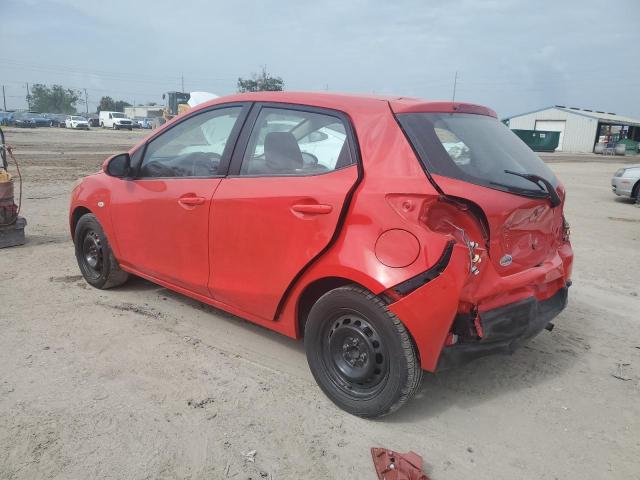 JM1DE1HY4B0114699 - 2011 MAZDA MAZDA2 RED photo 2