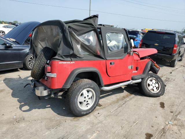 1J4FY19P3PP235593 - 1993 JEEP WRANGLER / S RED photo 3