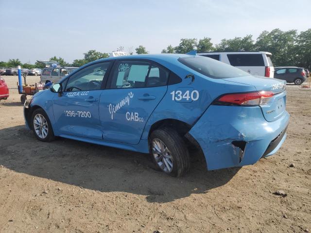 5YFVPMAE7MP194850 - 2021 TOYOTA COROLLA LE ლურჯი ფოტო 2