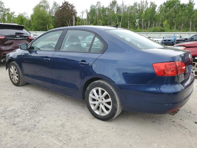 3VWDX7AJ6BM013961 - 2011 VOLKSWAGEN JETTA SE BLUE photo 2