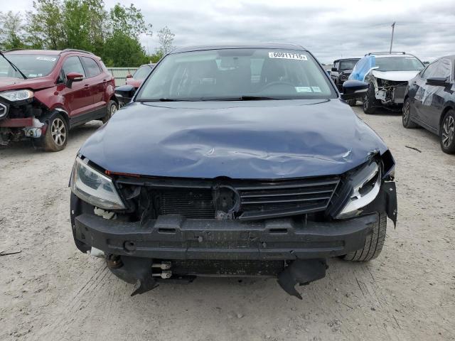 3VWDX7AJ6BM013961 - 2011 VOLKSWAGEN JETTA SE BLUE photo 5