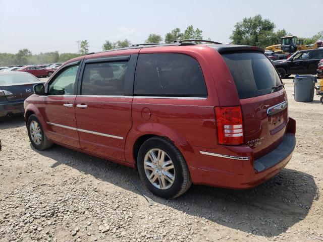 2A4RR6DX5AR123768 - 2010 CHRYSLER TOWN & COU LIMITED RED photo 2