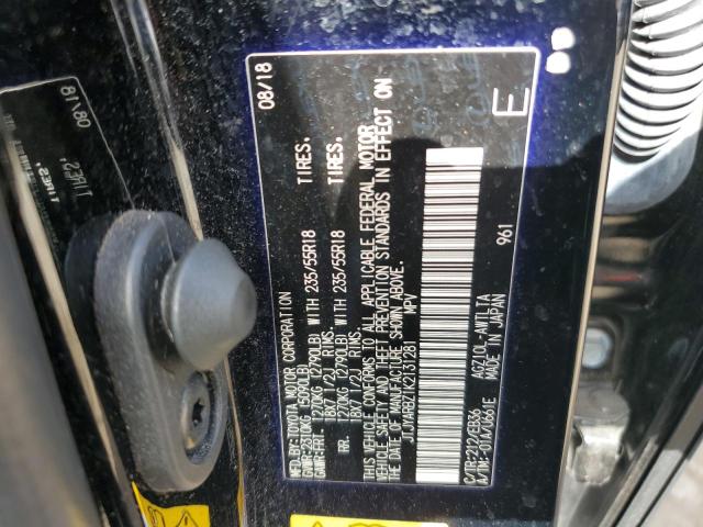 JTJYARBZ1K2131281 - 2019 LEXUS NX 300 BASE Qara foto 13