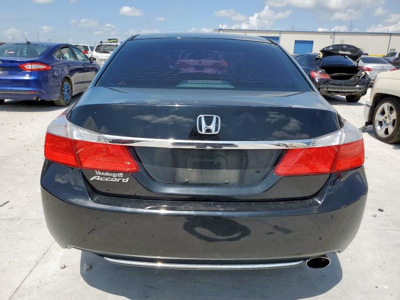 1HGCR2F79FA013529 - 2015 HONDA ACCORD EX BLACK photo 6