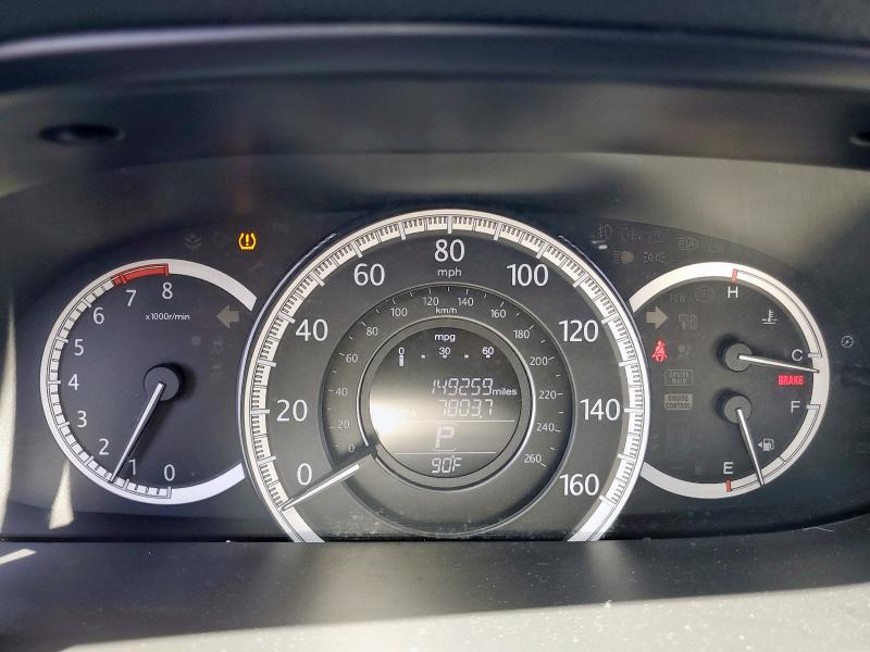 1HGCR2F79FA013529 - 2015 HONDA ACCORD EX BLACK photo 9