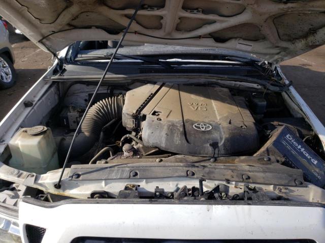 5TEUU42N66Z209449 - 2006 TOYOTA TACOMA ACCESS CAB თეთრი ფოტო 11