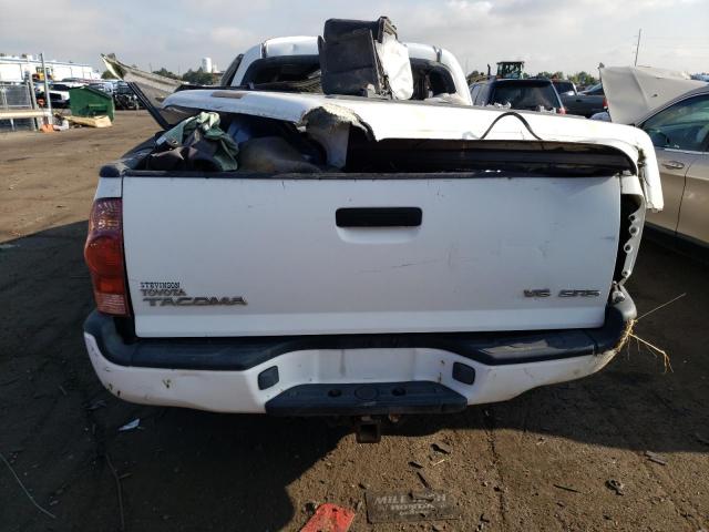 5TEUU42N66Z209449 - 2006 TOYOTA TACOMA ACCESS CAB თეთრი ფოტო 6