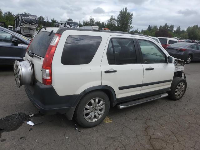 JHLRD78826C029038 - 2006 HONDA CR-V EX WHITE photo 3