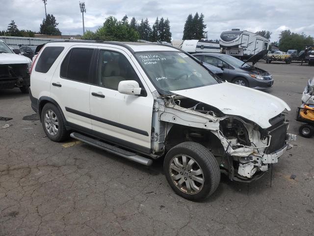 JHLRD78826C029038 - 2006 HONDA CR-V EX WHITE photo 4