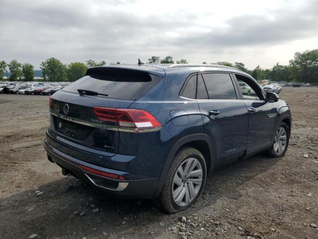 1V2HE2CA2PC218128 - 2023 VOLKSWAGEN ATLAS CROS SE BLUE photo 3