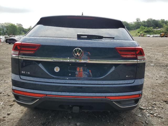 1V2HE2CA2PC218128 - 2023 VOLKSWAGEN ATLAS CROS SE BLUE photo 6