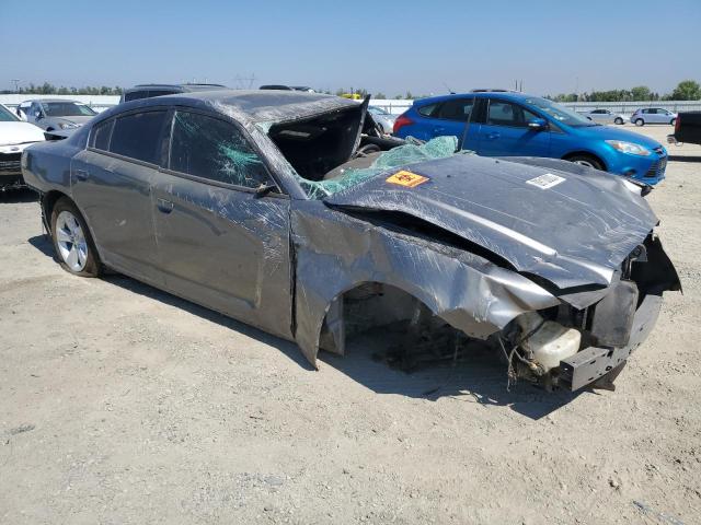 2C3CDXBG0CH139683 - 2012 DODGE CHARGER SE GRAY photo 4