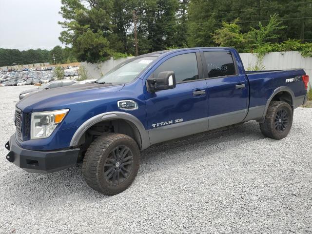 1N6BA1F41GN511765 - 2016 NISSAN TITAN XD SL BLUE photo 1