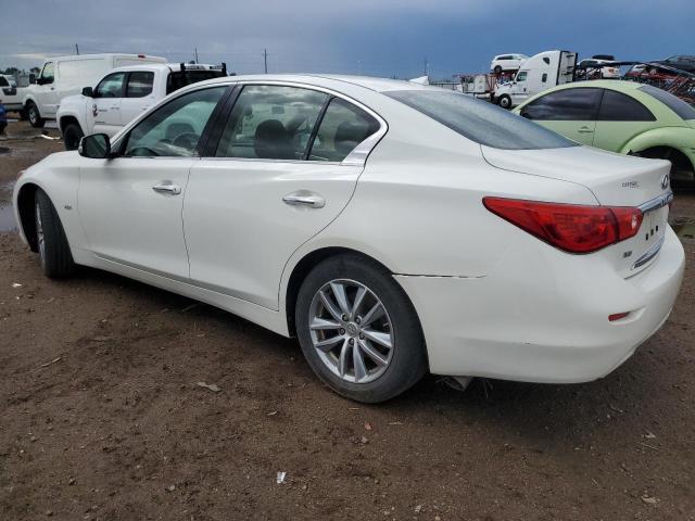 JN1CV7AR2GM250317 - 2016 INFINITI Q50 BASE WHITE photo 2