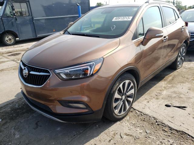 KL4CJDSB0HB193308 - 2017 BUICK ENCORE PREMIUM BROWN photo 1