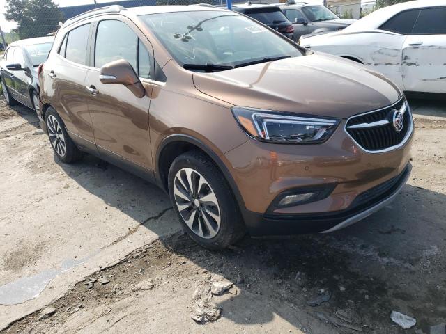 KL4CJDSB0HB193308 - 2017 BUICK ENCORE PREMIUM BROWN photo 4