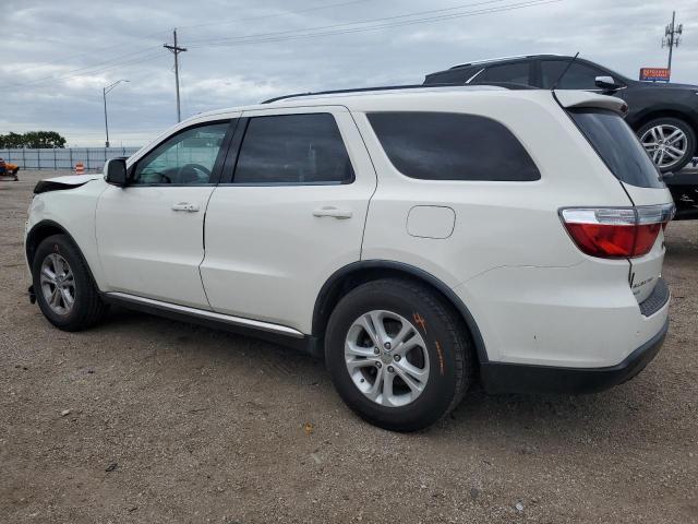 1C4RDJDG4CC130486 - 2012 DODGE DURANGO CREW WHITE photo 2