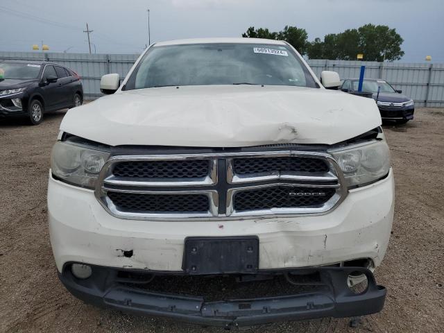 1C4RDJDG4CC130486 - 2012 DODGE DURANGO CREW WHITE photo 5